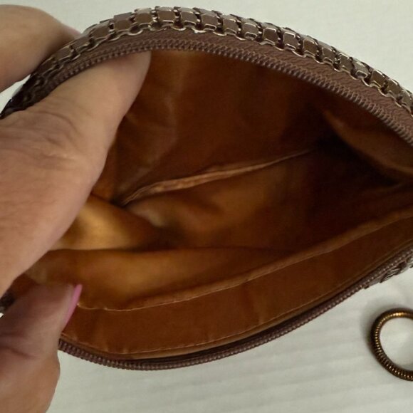 Womens Vintage Gold Mesh Evening Crossbody Purse – Made in Hong Kong Cocktail - Picture 5 of 9